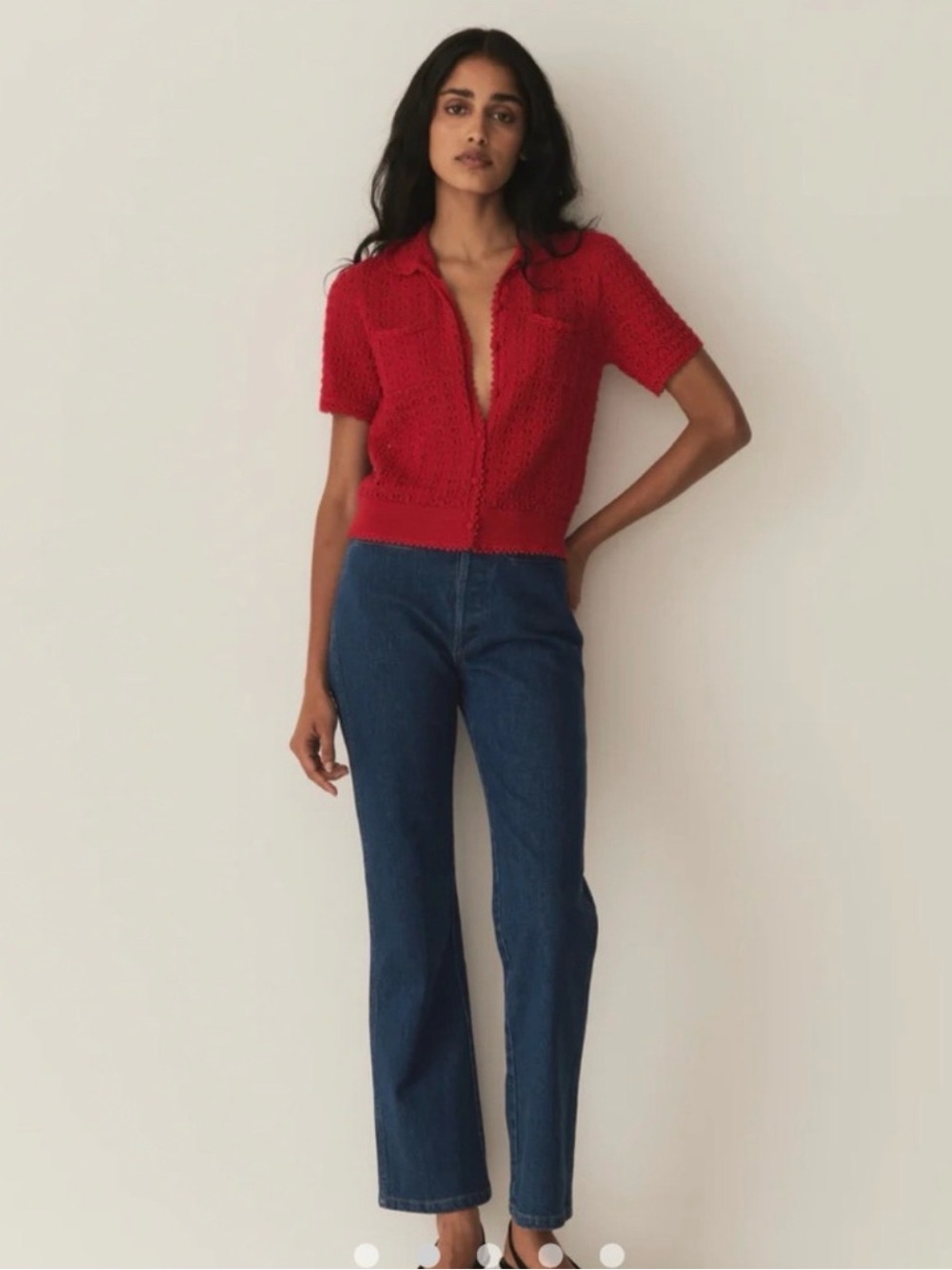 Doen Gloriana Top in Wild Cherry - Picture 8 of 11